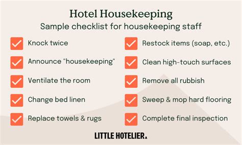 Hotel Housekeeping: Tips, Tricks & Checklist | Little Hotelier