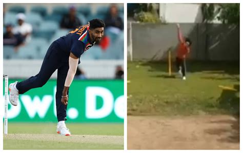 Brett Lee reacts as kid imitating Jasprit Bumrah’s bowling action goes ...