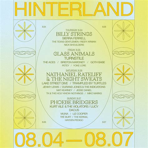 Hinterland Music Festival 2022 Lineup Announced | Grooveist