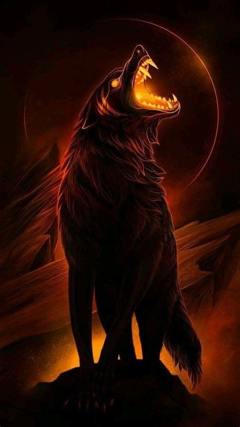 Pixilart - Demon wolf uploaded by LoganTheAlpha