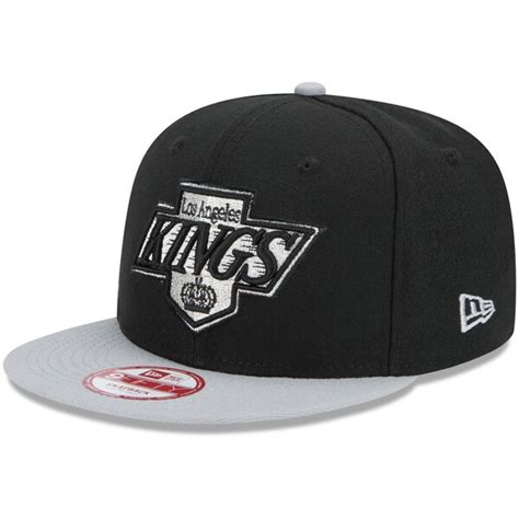 Los Angeles Kings New Era NHL Bind Back 9FIFTY Adjustable Hat - Black - Fanatics.com