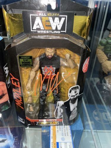 Jon Moxley Signed Shop AEW exclusive figure 1 of 3000 rare autograph ...