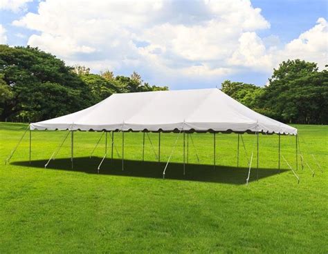 20' x 40' Weekender Standard Canopy Pole Tent - White | Canopy poles, Outdoor, Canopy