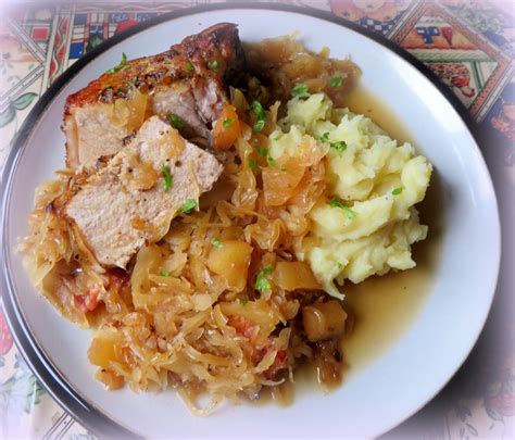 The English Kitchen: Pork Chops & Sauerkraut