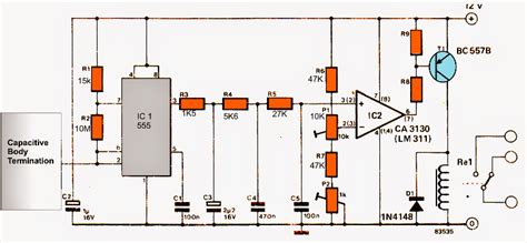 Capacitive Touch Sensor Circuit ~ Electronic Circuit Projects