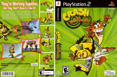 Crash Twinsanity PSX cover