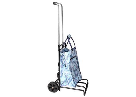 Iron Heavyduty Lightweight Luggage Cart With Rolling Wheels / Metal ...