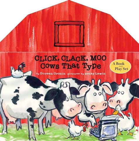 Click, Clack, Moo : Cows That Type: A Book and Play Set - Walmart.com ...