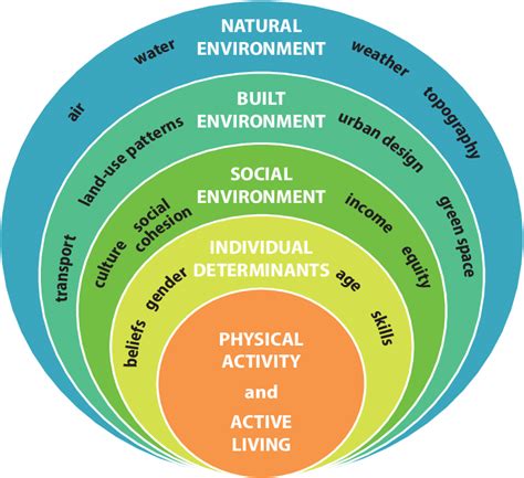 e Social-Ecological Model Adapted for Physical Activity 24 | Download ...