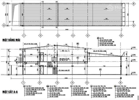 Detailed civil pre-engineered steel building drawings