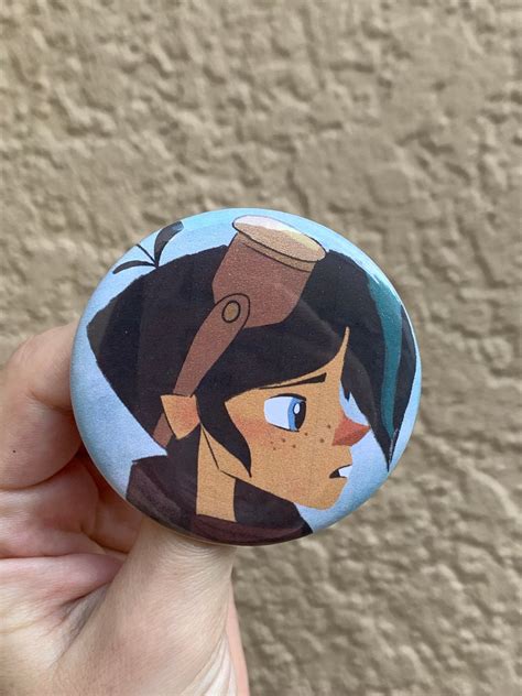 Tangled Series Varian Fan Art Button