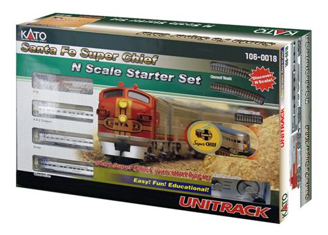 Santa Fe Super Chief Starter Set-N Scale-by Kato - A-Trains.com