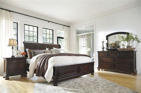 Porter Bedroom B697 in Burnished Brown w/Storage Bed by Ashley