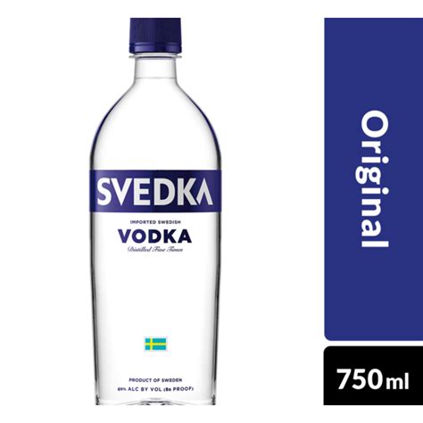 SVEDKA Vodka, 750 mL Plastic Bottle, 80 Proof - Walmart.com - Walmart.com