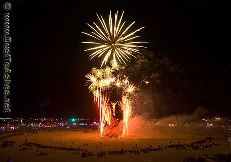 Burning Man 2011 Fireworks Parade | Dust to Ashes