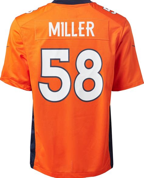 Nike Men's Denver Broncos Von Miller Game Jersey | Academy