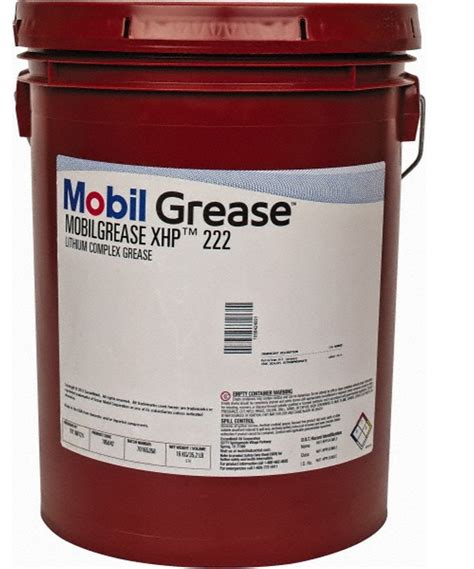 Lithium Complex Mobil XHP 222 Grease Bucket, NLGI Grade: Nlgi 2 at Rs ...