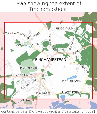 Where is Finchampstead? Finchampstead on a map