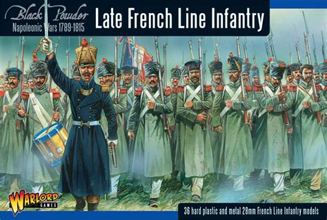 FRENCH – LATE FRENCH LINE INFANTRY 1812 – 1815 Warlord Games Napoleonic 28mm – ARCANE Scenery ...