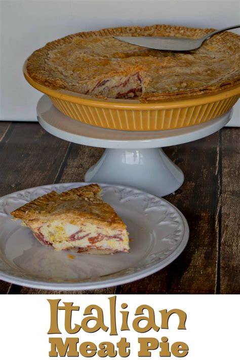 Italian Meat Pie - make this traditional Italian dish featuring ...