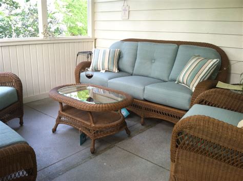 Updated my screened porch furniture with a terrific set from Family ...