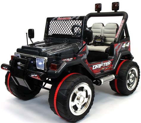 Jeep Wrangler Style 12V Kids Ride-On Car MP3 Battery Powered Wheels RC ...