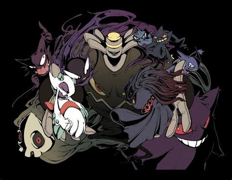 Wallpapers, Fan Art and Alternate Art: Ghost Pokemon