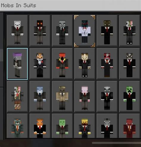 Mobs in suits - MCLeaks.net