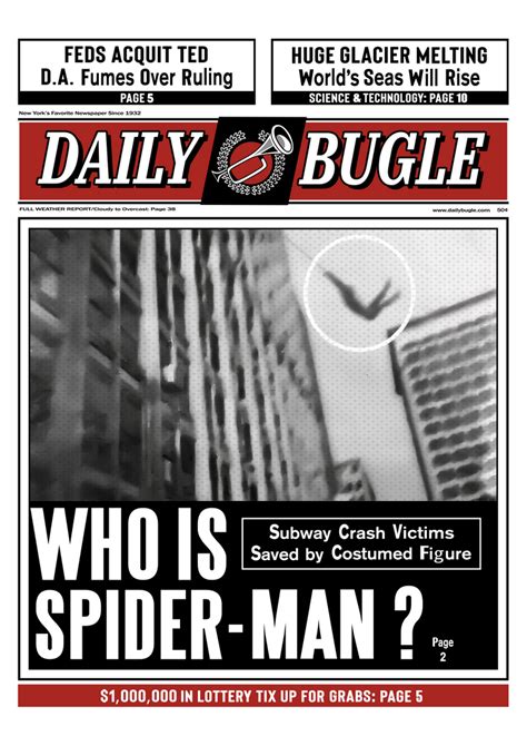 Daily Bugle Newspaper HD by Lazyfick on DeviantArt