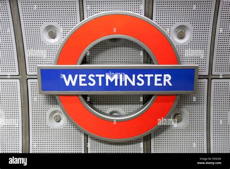 Westminster Tube Station, London, Great Britain, UK Stock Photo - Alamy