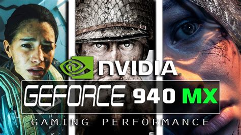 NVIDIA Geforce 940MX Gaming Performance In Latest Games !!! - YouTube