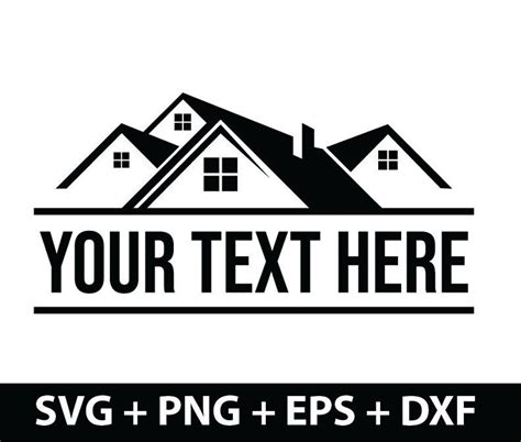 House Svg, House Roof Frame Svg, House Roofing Svg, House Clipart ...