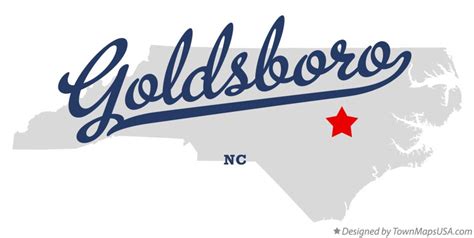 Goldsboro Nc Map