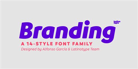 Branding Font