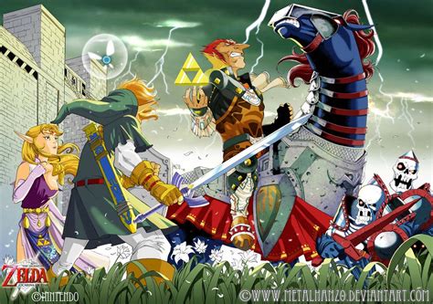 The Legend of Zelda: Ocarina of Time Fan Art by MetalHanzo | Game-Art-HQ