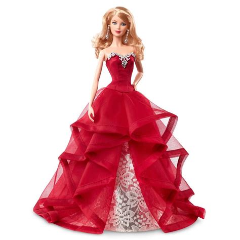 Barbie - Mattel Barbie 2015 Holiday Barbie Doll - Walmart.com