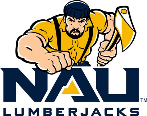 Northern Arizona Lumberjacks Logo - Mascot Logo - NCAA Division I (n-r) (NCAA n-r) - Chris ...