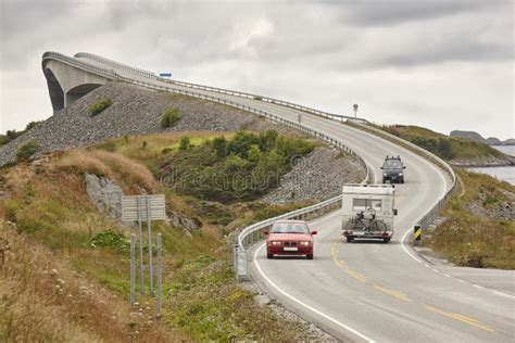 Norway. Atlantic Ocean Road. Bridge Over the Ocean. Travel Europe Stock Photo - Image of nature ...