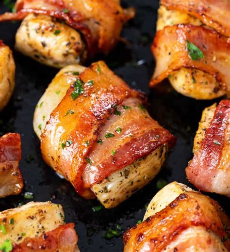 Bacon Wrapped Chicken - The Cozy Cook
