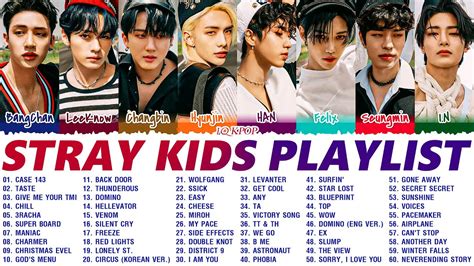 STRAYKIDS PLAYLIST 2022 UPDATED | 스트레이 키즈 노래 모음 - YouTube