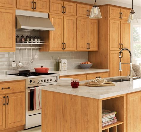 Madison Cabinet Accessories in Medium Oak – Kitchen – The Home Depot | Oak kitchen, Maple ...