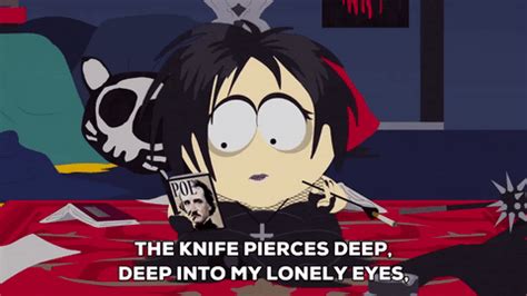 What are some of your favorite Goth kids quotes? I got two : r/southpark