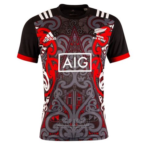 New Zealand Maori All Blacks Rugby Jersey 2019 Training | RUGBYJERSEY.CO.NZ