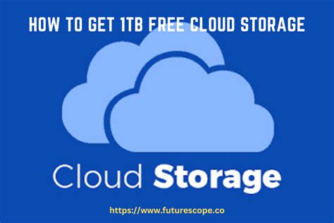 Detailed Tutorial: How to Get 1TB Free Cloud Storage