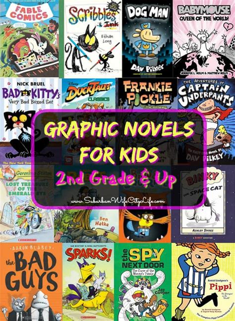 Graphic Novels for Kids: Kindergarten - 3rd graders - Suburban Wife, City Life