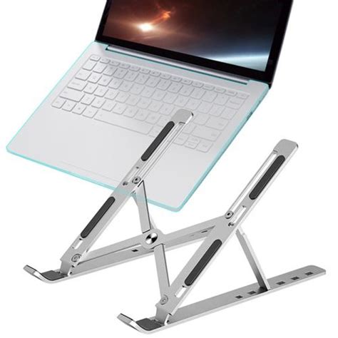 Generic Portable Laptop Stand Aluminium Foldable For Macbook Pro ...