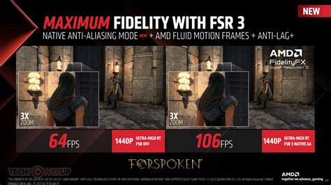 AMD Announces FidelityFX Super Resolution 3 (FSR 3) Fluid Motion Rivaling DLSS 3, Broad Hardware ...