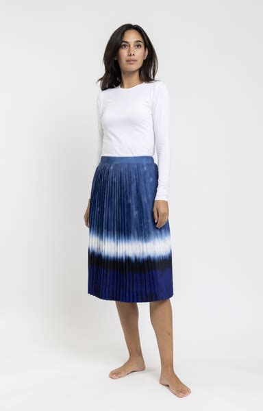 Donna Bella Ombre Pleated Skirt – Hats to Hose