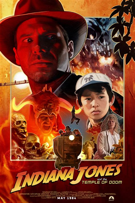 INDIANA JONES And The Temple Of Doom | Poster By ArtofLDRP