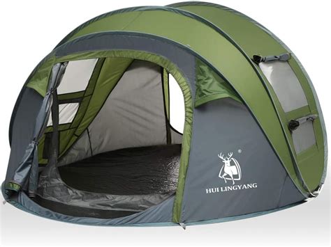 HUI LINGYANG 4 Person Easy Pop Up Tent | Coolest Tents on Amazon | POPSUGAR Smart Living Photo 2